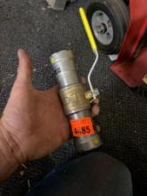 Pro press gas ball valve