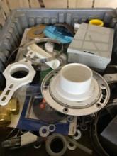 Stool flange, Disposal cord, Electrical box, and other items