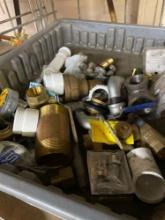 Dewalt bits, Brass nipple, gas fittings, and other items