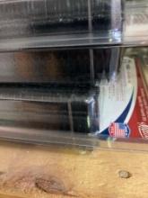 Multiple barbed foamboard staples 2 times the money