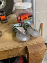 Wire nuts, casters