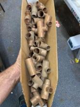 Various copper fittings