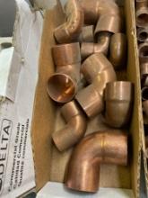 Various copper fittings