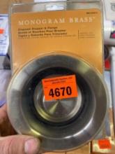 Stainless steel disposal flange