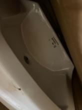 Wall hung lavatory
