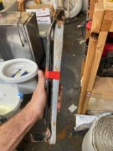 Pipe wrench and prybar Two times the money
