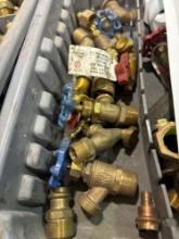 Misc brass fittings and ball valves