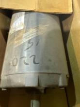 Belted blower motor