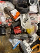 Johni ring, hole saw cutter, pipe cutter and other various items