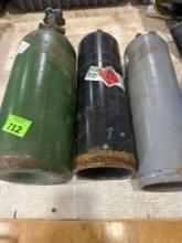 lot contains Dissolved Acetylene and oxygen tanks 3 times the money