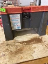 Tool box with HDPE fittings