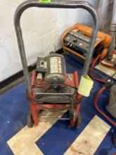 Ridgid K-400 drum drain cleaning machine- needs cable Must bring help to load