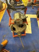 Ridgid K-400 drum drain cleaning machine Must bring help to load
