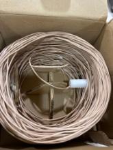 Box of Twisted pair station wire