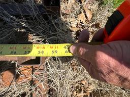 Pieces of scrap metal bring help to load