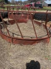 8 foot Hay ring Must bring help to load Condition unknown