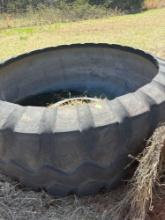 big tire to make water tank with 6' X 2' bring help to load Condition unknown