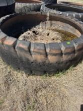 6 x 2 big tire to make water tank, mustbring help to load Condition unknown