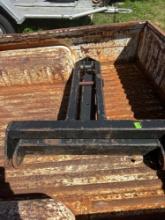 Pallet fork attachment for a skid steer or tractor Unknown condition Must bring help to load