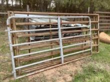 Three panels 104 x 4 and one panel 9 x 4 bring the load