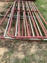 Three panels 12 x 4 and one gate 5 foot bring help to load