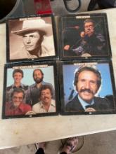 5 vintage record sets five times the money Condition of records unknown