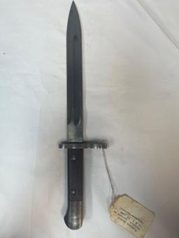 Turkish Mauser Bayonet