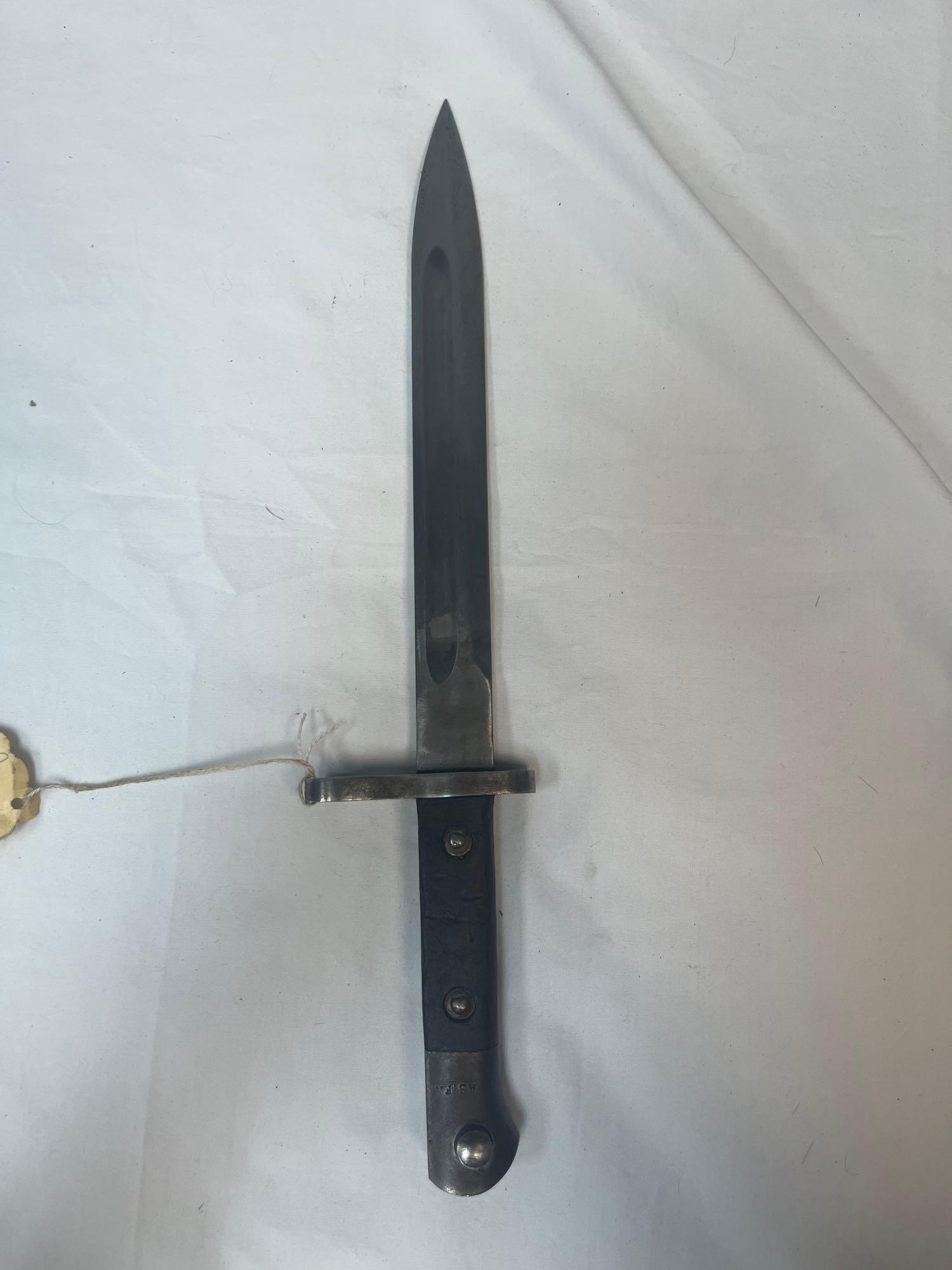 Turkish Mauser Bayonet