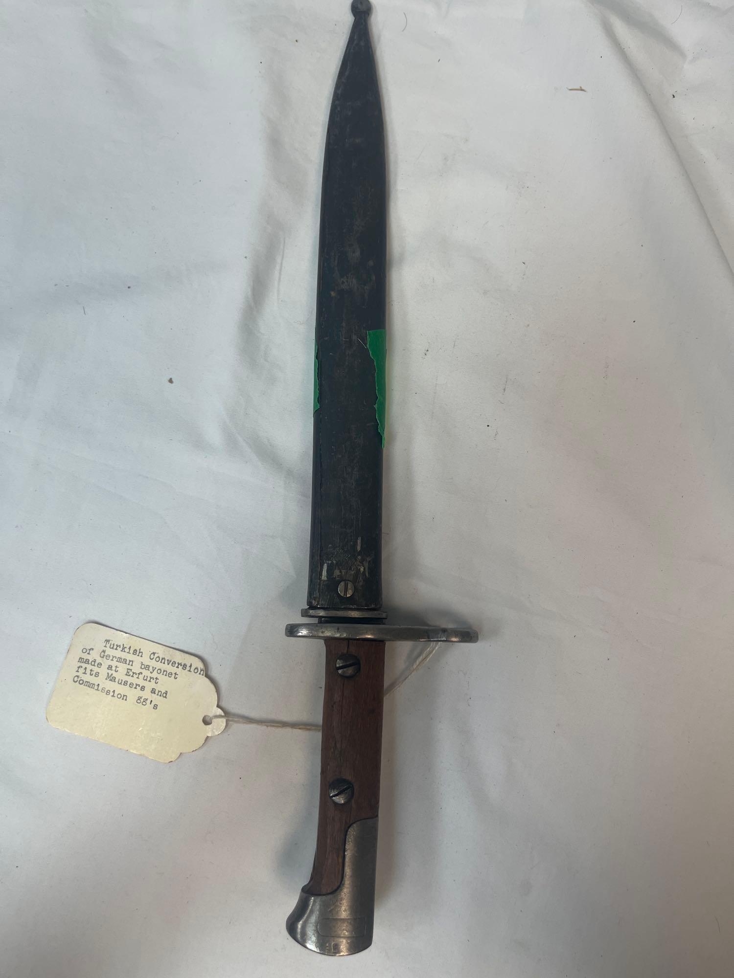 Turkish conversion of German Bayonet