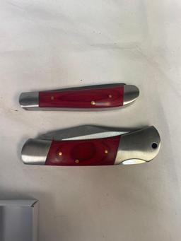 2 browning RMEF pocket knives