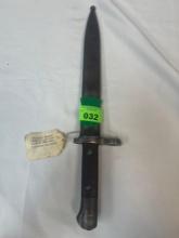 Turkish Mauser Bayonet
