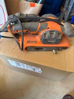 Ridgid belt sander