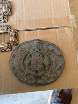 Belt buckles and art
