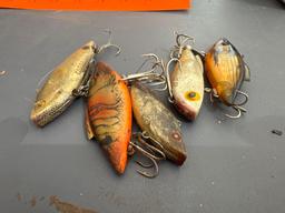 Fishing lures 5 count