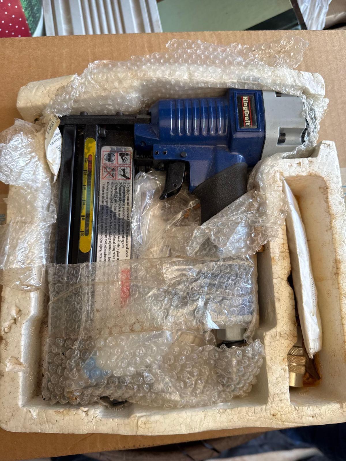 King craft Brad nail gun