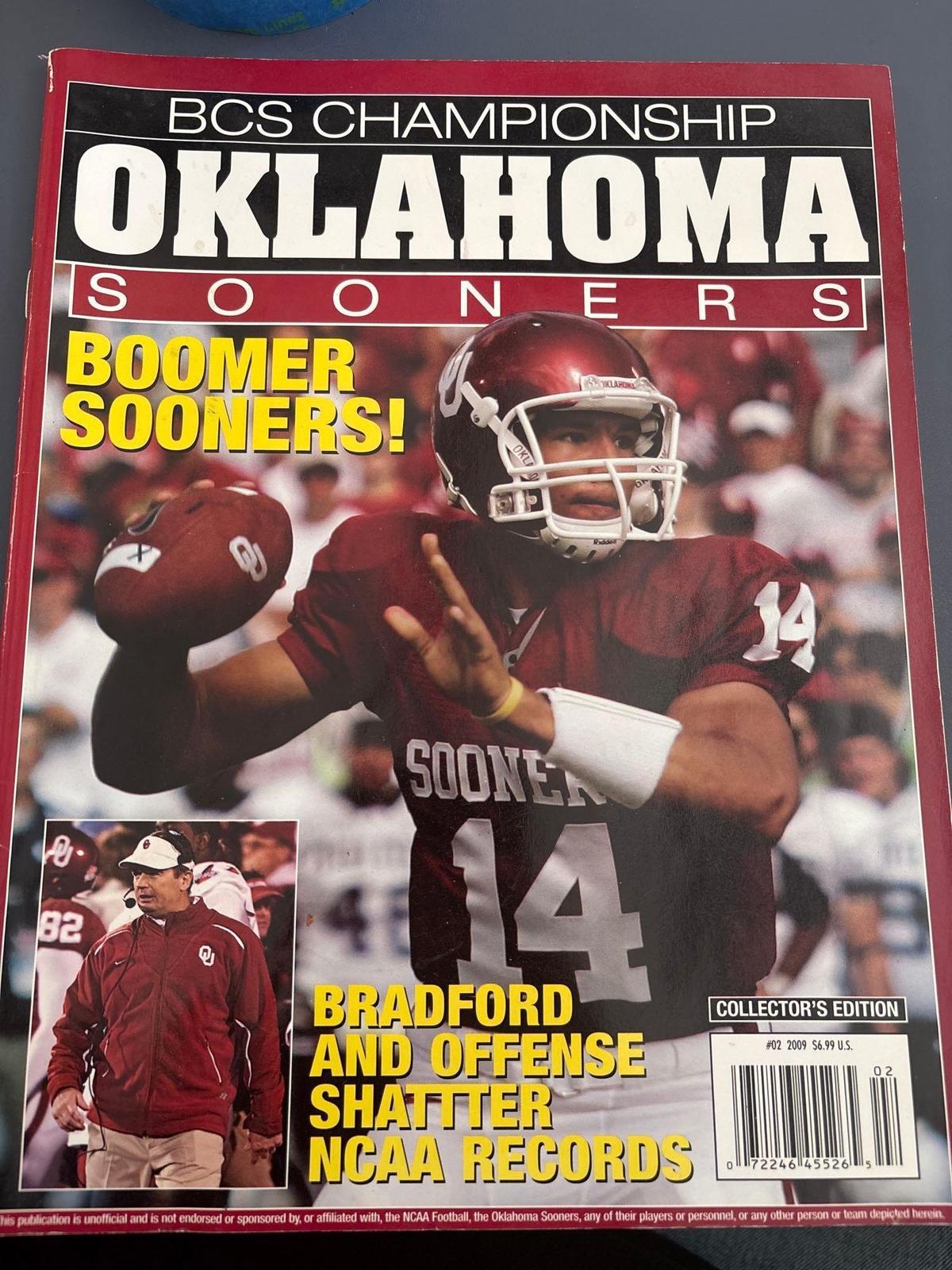 Sports illustrated January 8, 2001 edition featuring an Oklahoma University player Quentin Griffin