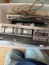 Vintage home entertainment sound system no speakers