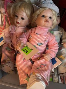 porcelain doll, 3 count