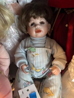 porcelain doll, 3 count