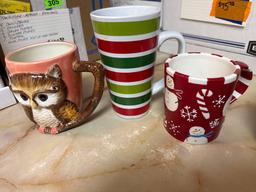 6 large mugs