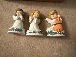 Home decor, angel, figurines, and mice figurines
