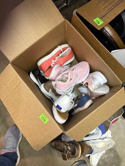 Box of tennis shoes size 5 16 pairs