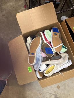 Box of tennis shoes size 5 16 pairs