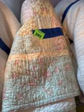 Machine quilted