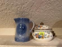 anti dairy jug, and tea kettle