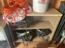 2 tier adjustable shelves cabinet