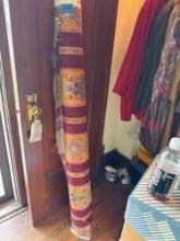 Roll of upholstery fabric
