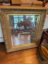 Antique mirror, see photos for measurements
