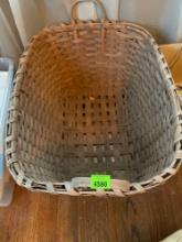 2 large woven baskets