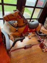 Radio Flyer rocking horse